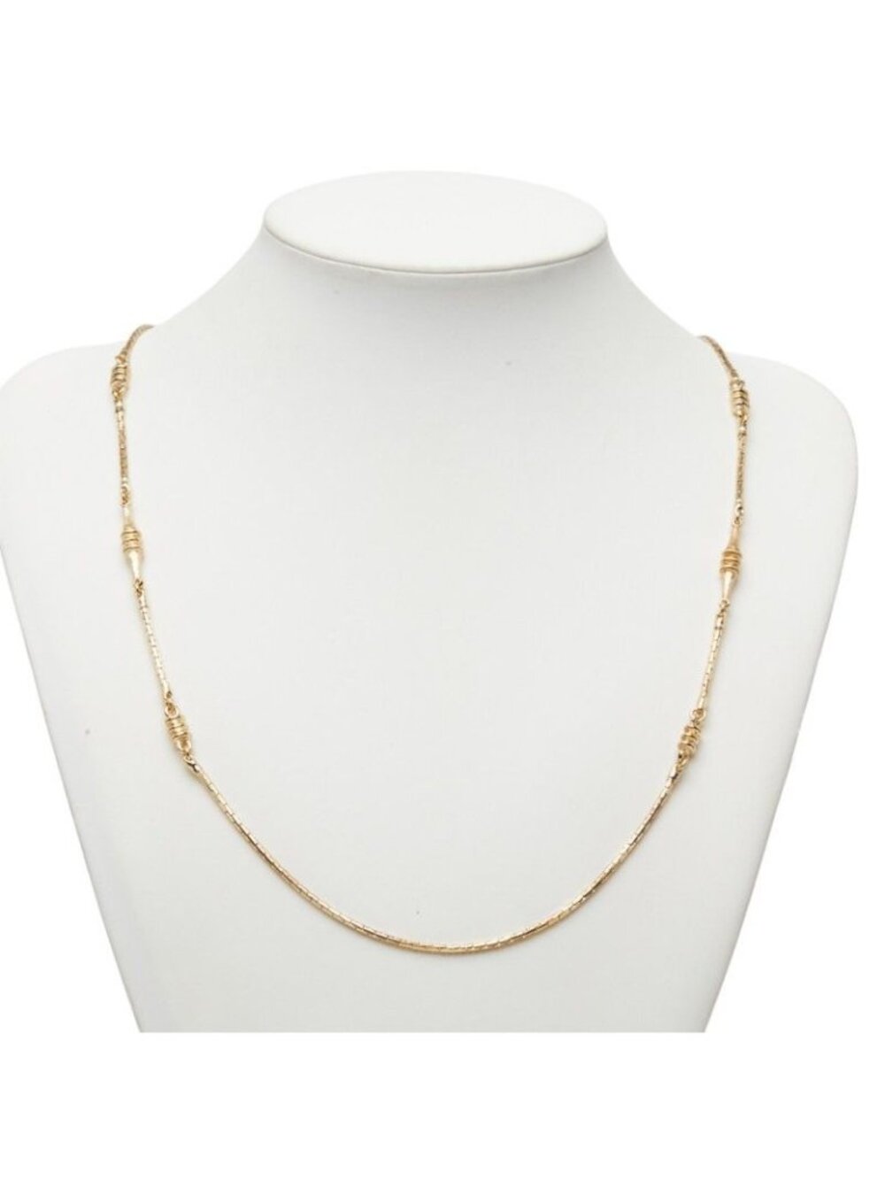 Dior Long Chain Necklace Gold Plated